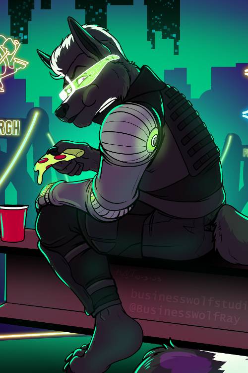 Cel Shaded Commission Example